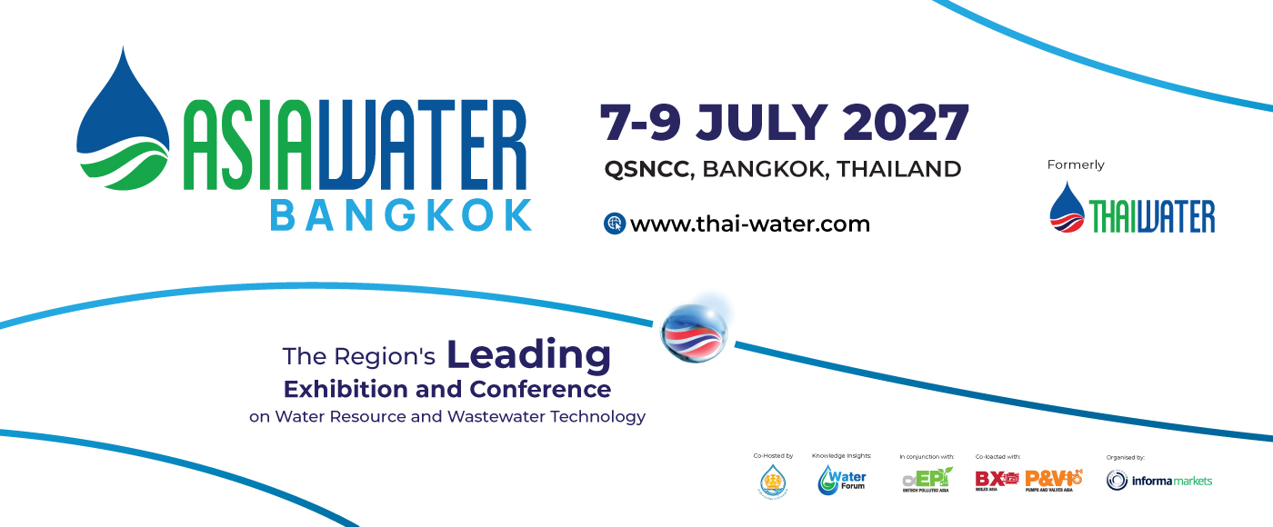 ASIA Water Bangkok E-Newsletter Header